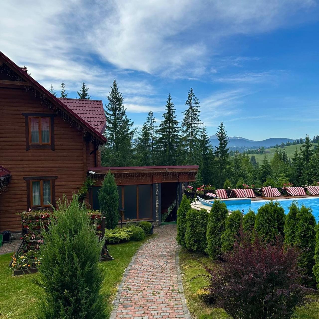 Gorgany Resort & Spa Jablunyzja Exterior foto